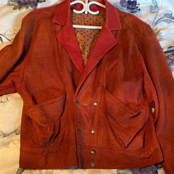 Vintage jackets and pants made out of authentic leather snake skin - Picture 2 of 3